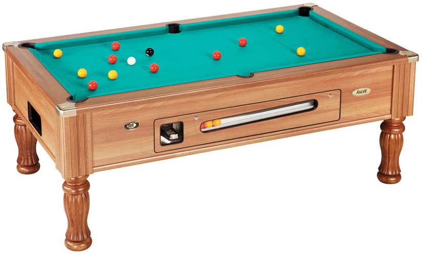 Coin Operated Ascot Walnut